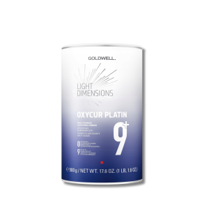 GOLDWELL LIGHT DIMENSIONS Oxycur Platin 9+ rozjaśniacz bezpyłowy 500 ml