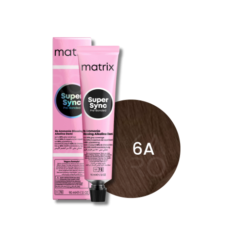 MATRIX SUPER SYNC PRE-BONDED rozświetlający toner do włosów 90 ml | 6N