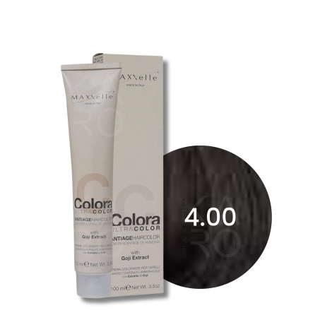 MAXXELLE COLORA ULTRA COLOR trwała farba do włosów anti-age 100 ml | 4.00