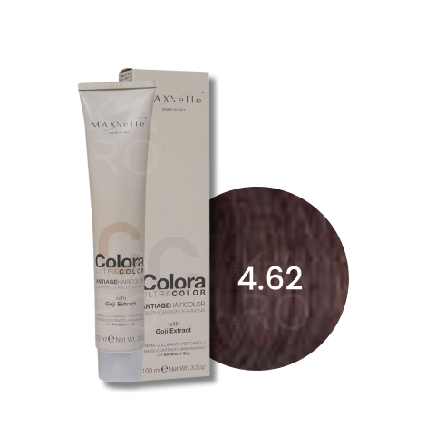MAXXELLE COLORA ULTRA COLOR trwała farba do włosów anti-age 100 ml | 4.62