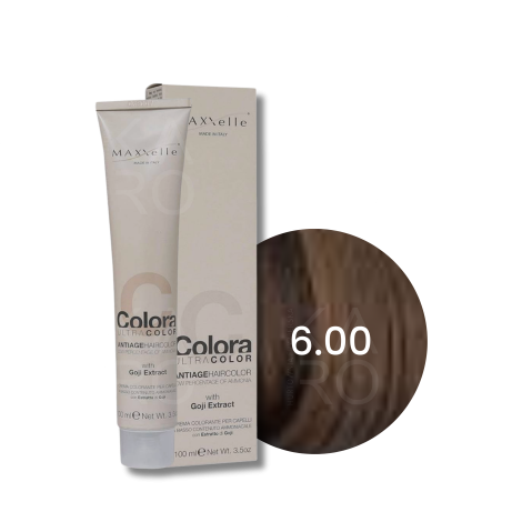MAXXELLE COLORA ULTRA COLOR trwała farba do włosów anti-age 100 ml | 6.00