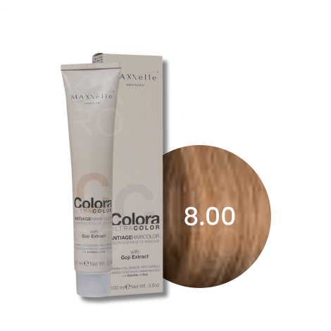 MAXXELLE COLORA ULTRA COLOR trwała farba do włosów anti-age 100 ml | 8.00