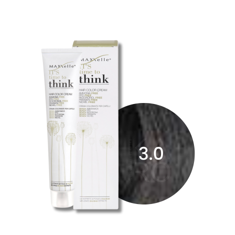 MAXXELLE THINK trwała farba do włosów bez amoniaku 100 ml | 3.0