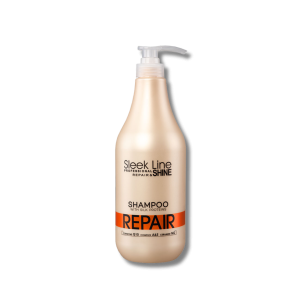 STAPIZ SLEEK LINE REPAIR szampon regenerujący z jedwabiem do włosów 1000 ml