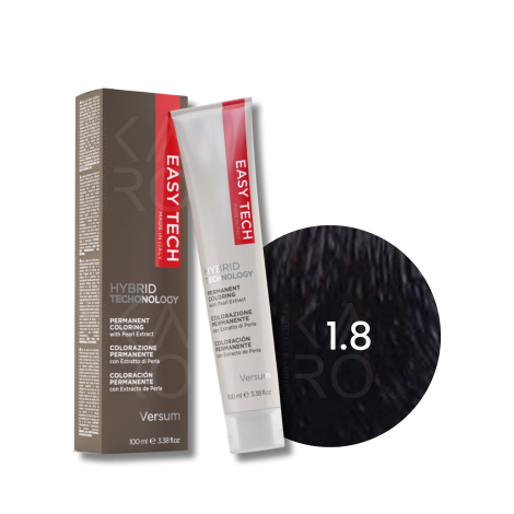 VERSUM EASY TECH profesjonalna trwała farba do włosów 100 ml | 1.8