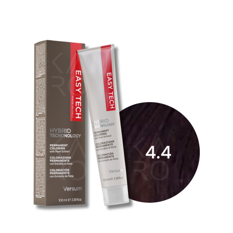VERSUM EASY TECH profesjonalna trwała farba do włosów 100 ml | 4.4