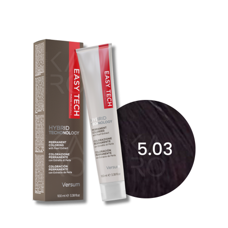 VERSUM EASY TECH profesjonalna trwała farba do włosów 100 ml | 5.03