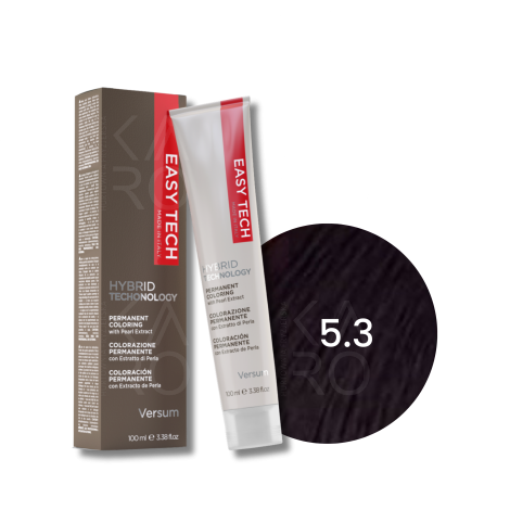 VERSUM EASY TECH profesjonalna trwała farba do włosów 100 ml | 5.3