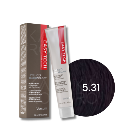 VERSUM EASY TECH profesjonalna trwała farba do włosów 100 ml | 5.31