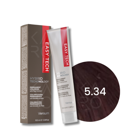 VERSUM EASY TECH profesjonalna trwała farba do włosów 100 ml | 5.34