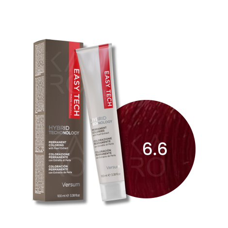 VERSUM EASY TECH profesjonalna trwała farba do włosów 100 ml | 6.6