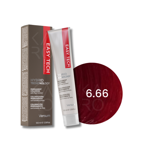 VERSUM EASY TECH profesjonalna trwała farba do włosów 100 ml | 6.66