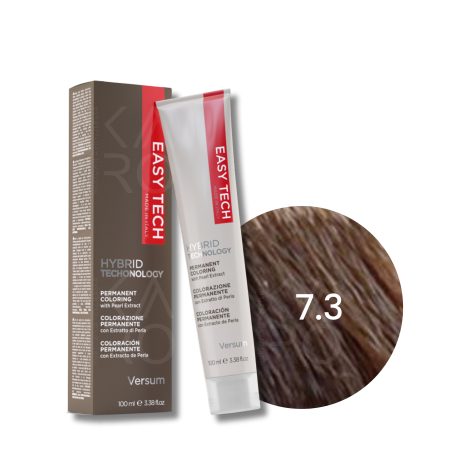 VERSUM EASY TECH profesjonalna trwała farba do włosów 100 ml | 7.3