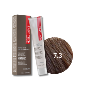 VERSUM EASY TECH profesjonalna trwała farba do włosów 100 ml | 7.3