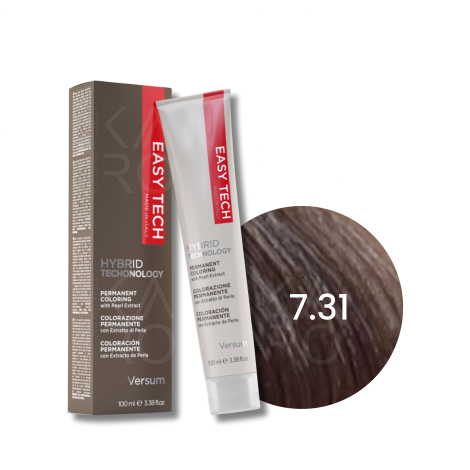 VERSUM EASY TECH profesjonalna trwała farba do włosów 100 ml | 7.31
