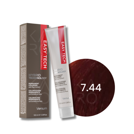 VERSUM EASY TECH profesjonalna trwała farba do włosów 100 ml | 7.44