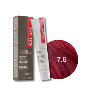VERSUM EASY TECH profesjonalna trwała farba do włosów 100 ml | 7.6