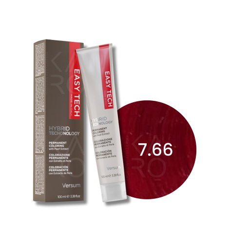 VERSUM EASY TECH profesjonalna trwała farba do włosów 100 ml | 7.66