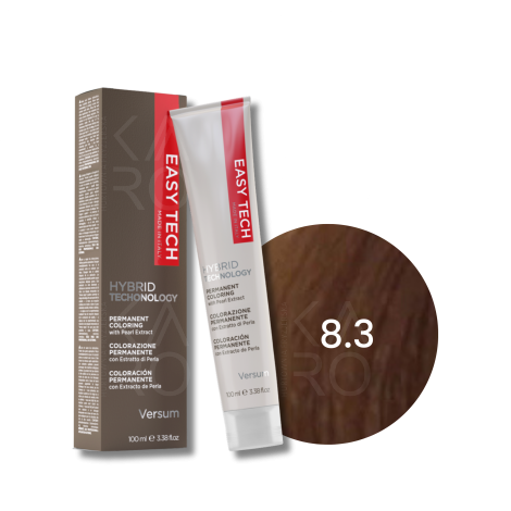 VERSUM EASY TECH profesjonalna trwała farba do włosów 100 ml | 8.3