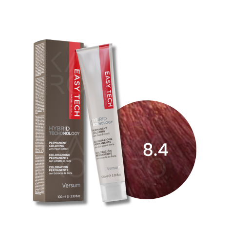 VERSUM EASY TECH profesjonalna trwała farba do włosów 100 ml | 8.4