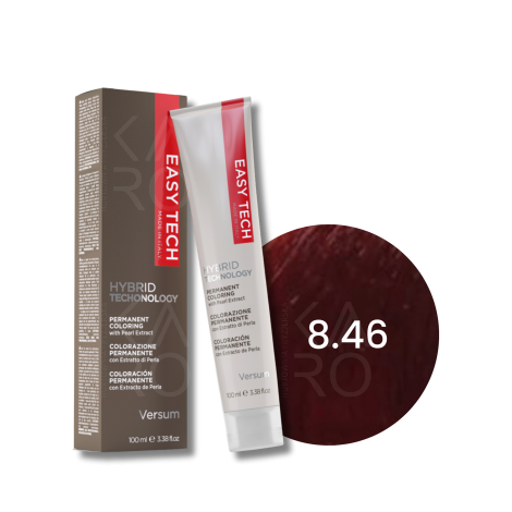 VERSUM EASY TECH profesjonalna trwała farba do włosów 100 ml | 8.46