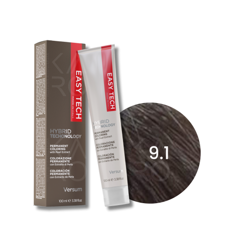 VERSUM EASY TECH profesjonalna trwała farba do włosów 100 ml | 9.1