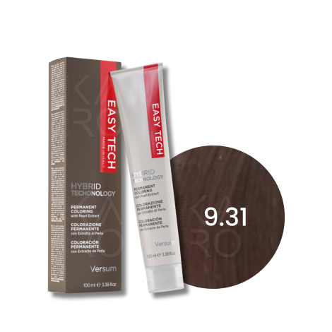VERSUM EASY TECH profesjonalna trwała farba do włosów 100 ml | 9.31