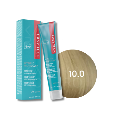 VERSUM EASY TECH trwała farba do włosów bez amoniaku 100 ml | 10.0