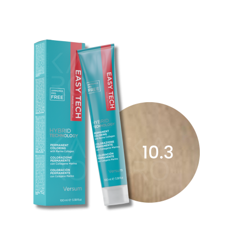 VERSUM EASY TECH trwała farba do włosów bez amoniaku 100 ml | 10.3