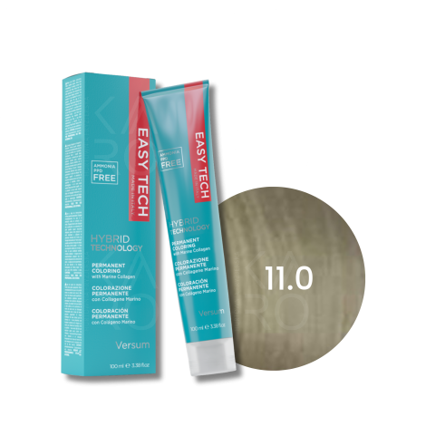 VERSUM EASY TECH trwała farba do włosów bez amoniaku 100 ml | 11.0