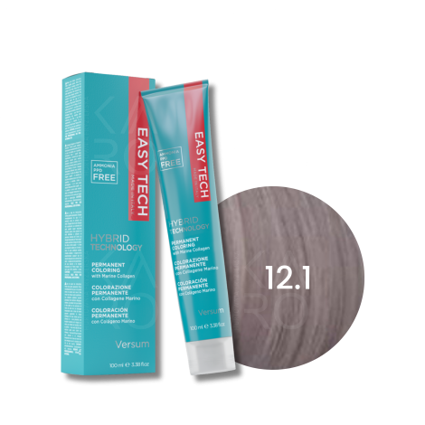 VERSUM EASY TECH trwała farba do włosów bez amoniaku 100 ml | 12.1