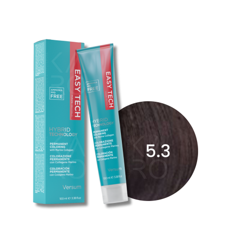 VERSUM EASY TECH trwała farba do włosów bez amoniaku 100 ml | 5.3