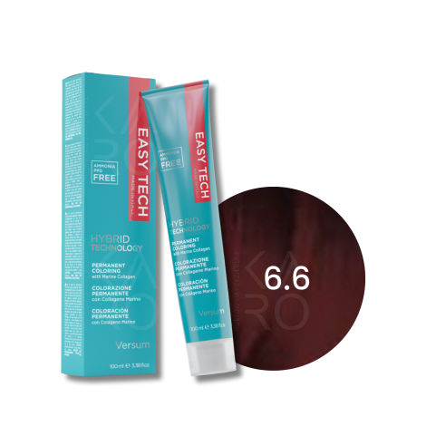 VERSUM EASY TECH trwała farba do włosów bez amoniaku 100 ml | 6.6