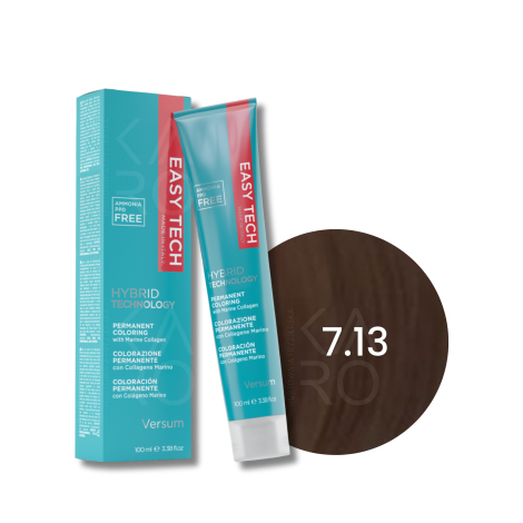 VERSUM EASY TECH trwała farba do włosów bez amoniaku 100 ml | 7.13
