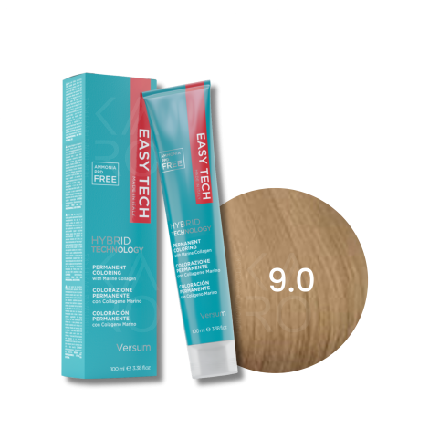 VERSUM EASY TECH trwała farba do włosów bez amoniaku 100 ml | 9.0