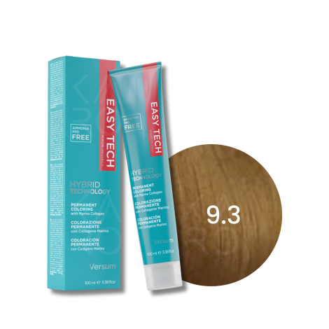 VERSUM EASY TECH trwała farba do włosów bez amoniaku 100 ml | 9.3
