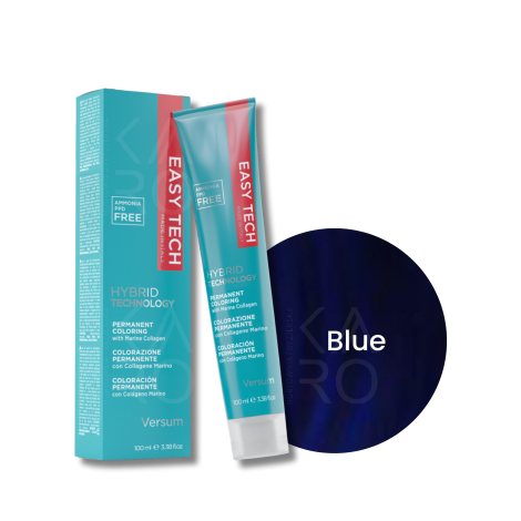 VERSUM EASY TECH trwała farba do włosów bez amoniaku 100 ml | Blue