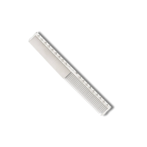 Y.S. PARK G45 profesjonalny grzebień do strzyżeń z linijką | Biały