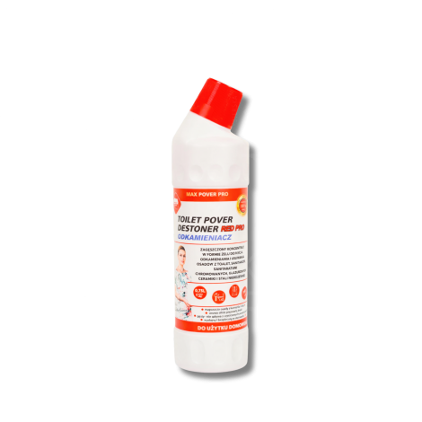 MAX POVER Destoner Red Pro odkamieniacz do toalet w żelu 750 ml