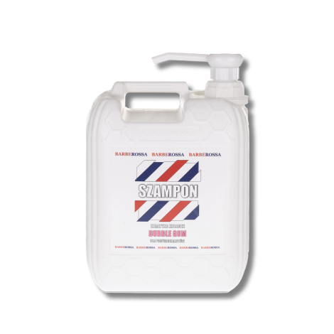 BARBEROSSA BUBBLE GUM szampon fryzjerski do włosów z keratyną 2000 ml