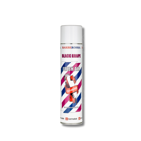 BARBEROSSA FRESH AIR One Shot odświeżacz powietrza 600 ml | Black Grape
