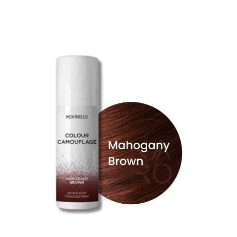 MONTIBELLO COLOUR CAMOUFLAGE spray na odrosty 125 ml | Mahogany
