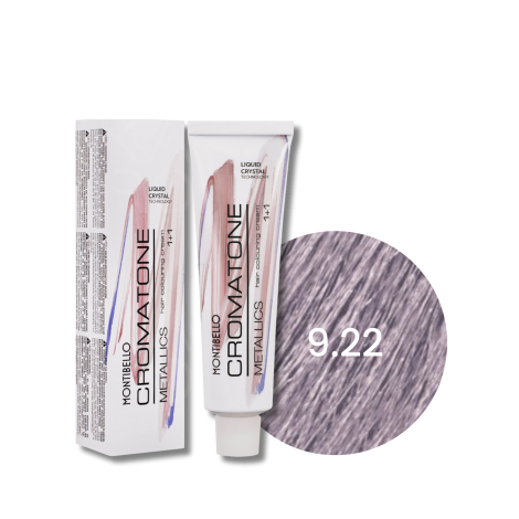 MONTIBELLO CROMATONE METALLICS profesjonalna farba do włosów 60 ml | 9.22