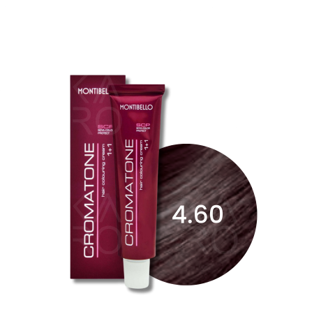 MONTIBELLO CROMATONE profesjonalna trwała farba do włosów 60 ml | 4.60
