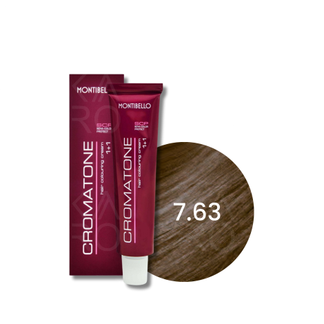 MONTIBELLO CROMATONE profesjonalna trwała farba do włosów 60 ml | 7.63