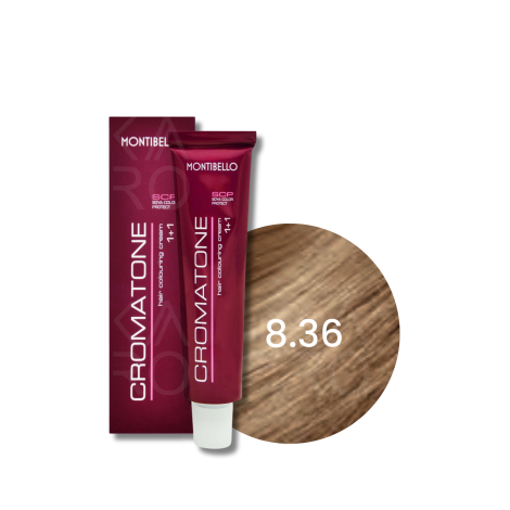 MONTIBELLO CROMATONE profesjonalna trwała farba do włosów 60 ml | 8.36