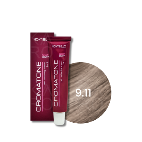MONTIBELLO CROMATONE profesjonalna trwała farba do włosów 60 ml | 9.11