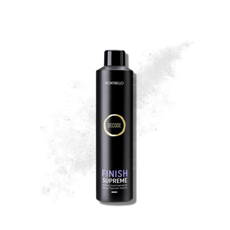 MONTIBELLO DECODE Finish Supreme mocny lakier utrwalający do włosów 400 ml - 2