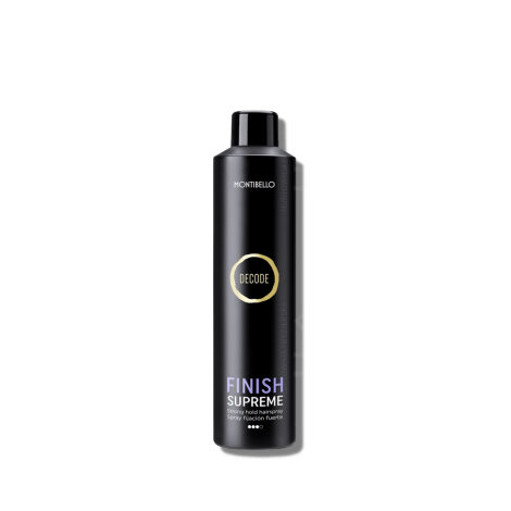MONTIBELLO DECODE Finish Supreme mocny lakier utrwalający do włosów 400 ml
