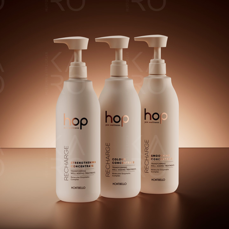 MONTIBELLO HOP Well Recharge Colour koncentrat utrwalający kolor 750 ml - 10